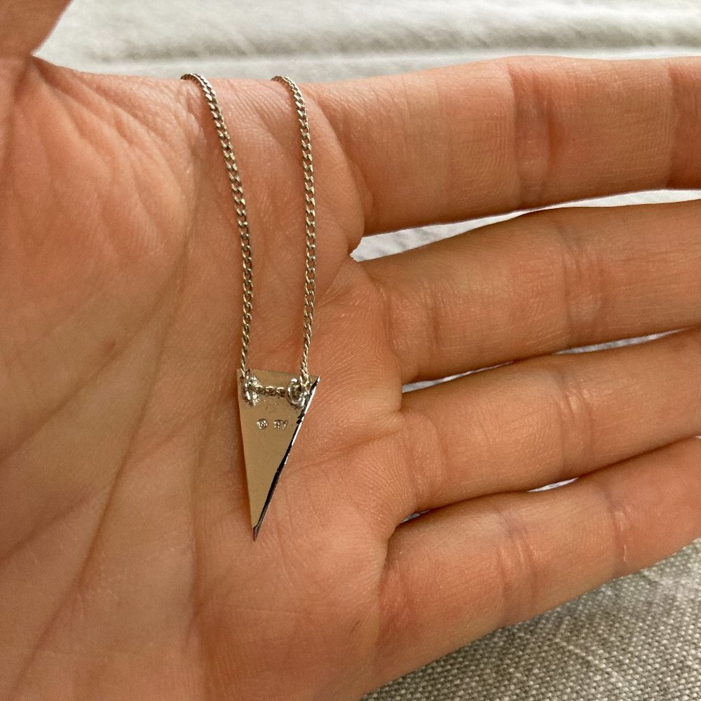 Alexis Bittar - Small Pyramid Pendant Necklace - Picture 5 of 7